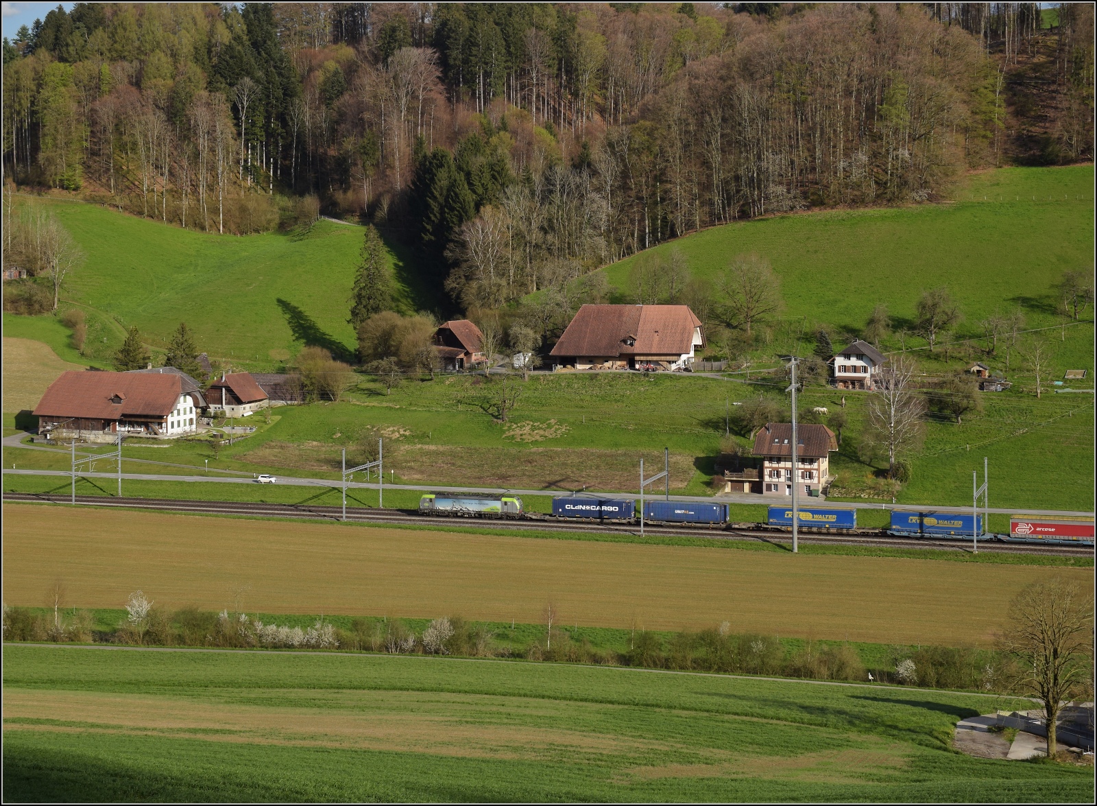 Re 475 414 bei Riedtwil. April 2023