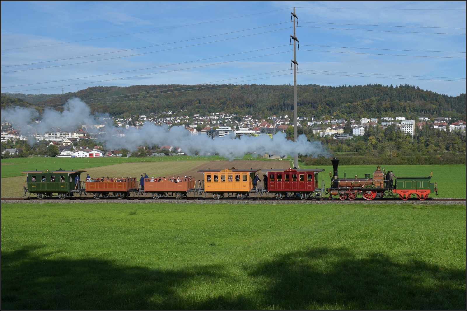 Spanisch-Brötli-Bahn zum 175. Geburtstag.

Felsenau, Oktober 2022.