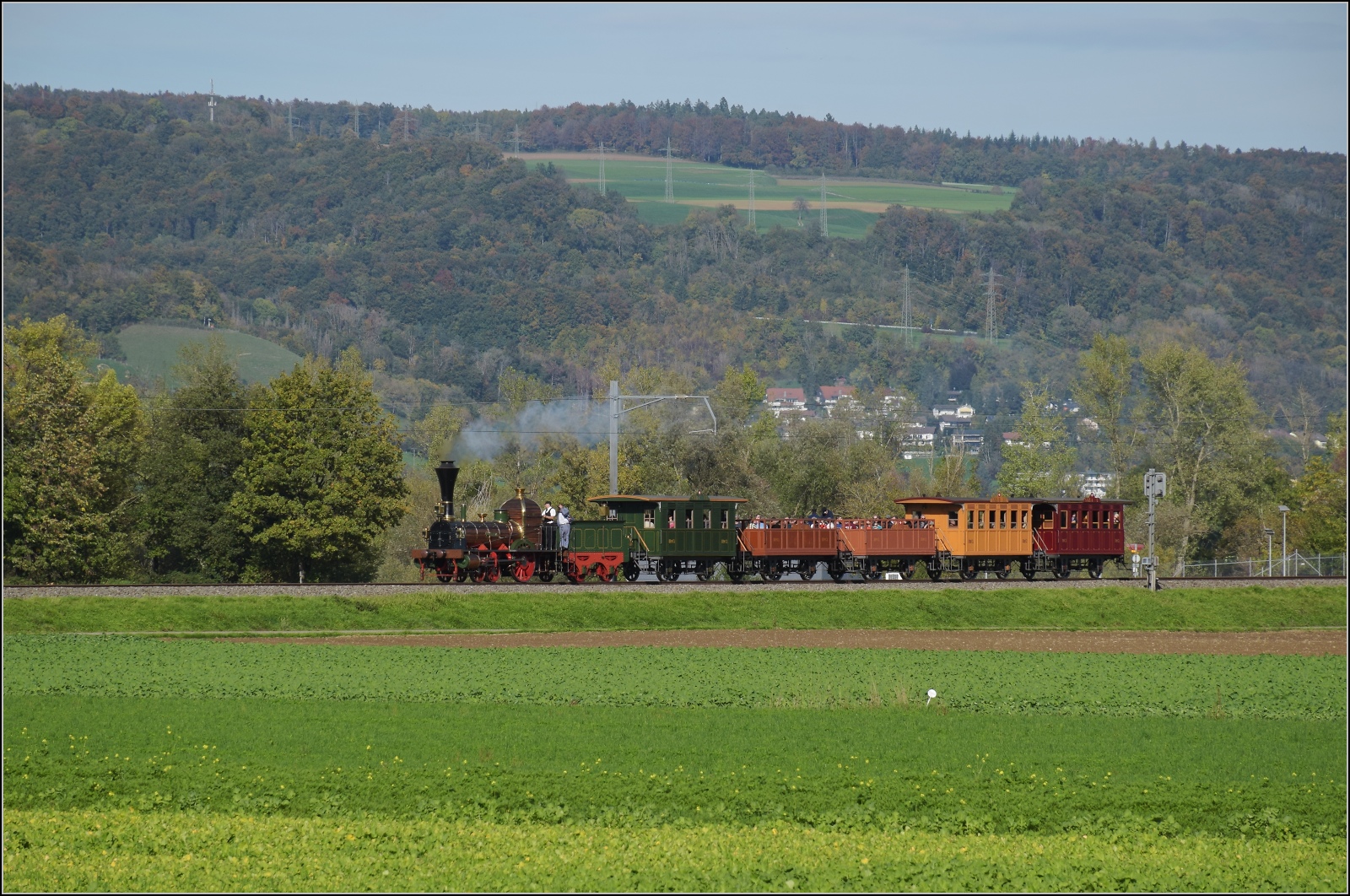 Spanisch-Brötli-Bahn zum 175. Geburtstag.

Leibstadt, Oktober 2022.