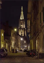 014-20/907115/muenster-von-der-junkerngasse-in-bern Münster von der Junkerngasse in Bern gesehen. Januar 2026.