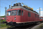 noerdlingen/884690/4-noerdlinger-eisenbahnfestturmtriebwagen-701-028-mit 4. Nrdlinger Eisenbahnfest.

Turmtriebwagen 701 028 mit der Bezeichnung 6209 M. Nrdlingen, Juni 2025.