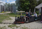 br-64-4/884774/4-noerdlinger-eisenbahnfestmodellbahn-nicht-nur-fuer 4. Nrdlinger Eisenbahnfest.

Modellbahn nicht nur fr Kinder mit einer Decauville-Dampflok. Juni 2025.