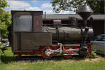 br-64-4/884775/4-noerdlinger-eisenbahnfest700-mm-feldbahnlok-gruener-heiner 4. Nrdlinger Eisenbahnfest.

700 mm-Feldbahnlok 'Grner Heiner' auf dem BW-Gelnde. Juni 2025.