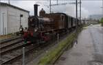 e-33-3/813108/vapeur-val-de-travers-train-au-fil-de Vapeur Val-de-Travers: Train 'Au fil de l'Areuse'.

E 3/3 8511 in Fleurier. Mai 2023.