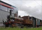 e-33-3/813110/vapeur-val-de-travers-train-au-fil-de Vapeur Val-de-Travers: Train 'Au fil de l'Areuse'.

E 3/3 8511 in Fleurier. Mai 2023.