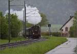 e-33-3/813113/vapeur-val-de-travers-train-au-fil-de Vapeur Val-de-Travers: Train 'Au fil de l'Areuse'.

E 3/3 8511 in Fleurier. Mai 2023.