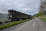 Train du Terroir.

E 3/3 5811 bei Mtiers. Mai 2024.