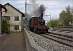 Train du Terroir.

E 3/3 5811 in Mtiers. Mai 2024.