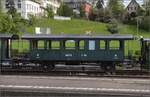 2-achsig-2/811850/die-letztgebauten-zweiachsigen-plattformwagen-der-schweiz Die letztgebauten zweiachsigen Plattformwagen der Schweiz noch mal genauer betrachtet. Hier C 68 der Sihlthal-Bahn. Rheinfelden AG, April 2023.