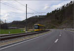 502-liestal-waldenburg-wb-waldenburgerli-ab-2022-2/843466/ein-tramlink-der-wb-bei-hoelstein Ein Tramlink der WB bei Hölstein. April 2024.