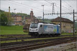 6-187-br-187-traxx-ac3/879757/brauereifest-feldschloesschen-2025187-008-durchbricht-die Brauereifest Feldschl�sschen 2025.

187 008 durchbricht die S-Bahn- und IR-Routine in Rheinfelden. April 2025.