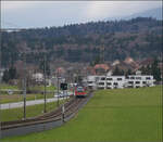 be-48-3/909968/bierlisi-statt-bipperlisi-be-48-114 Bierlisi statt Bipperlisi. 

Be 4/8 114 'Saturn' auf dem Weg von Attiswil nach Wiedlisbach. Februar 2026.