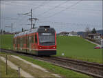 be-48-3/909971/bierlisi-statt-bipperlisi-be-48-114 Bierlisi statt Bipperlisi. 

Be 4/8 114 'Saturn' auf dem Weg von Attiswil nach Wiedlisbach. Februar 2026.