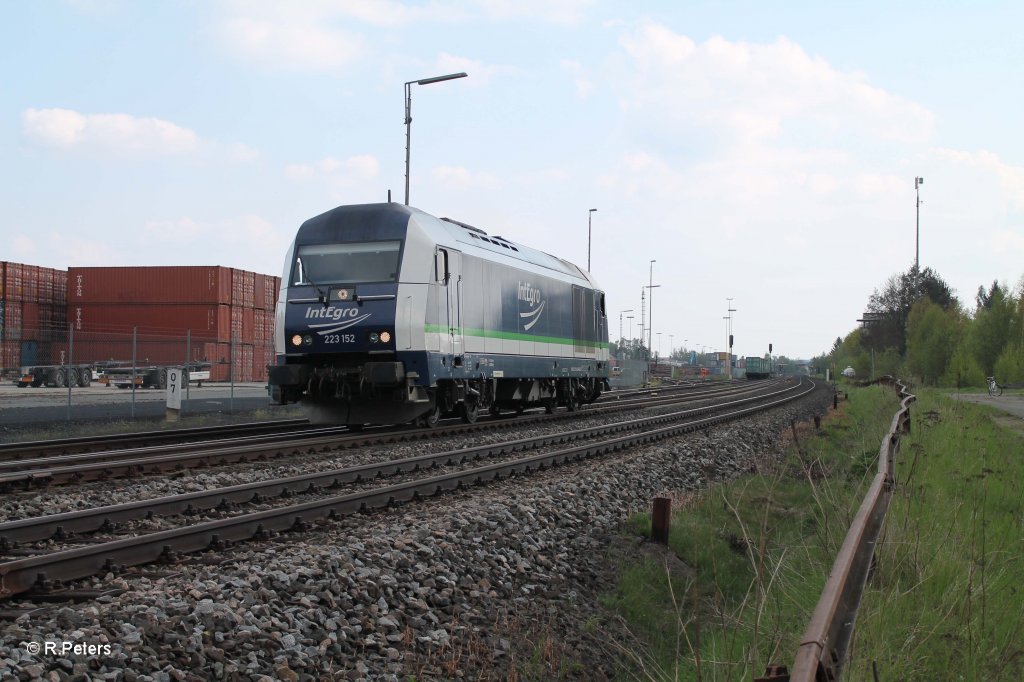 .... um einmal komplett auf Gleis 3 durch den Bahnhof zu fahren.