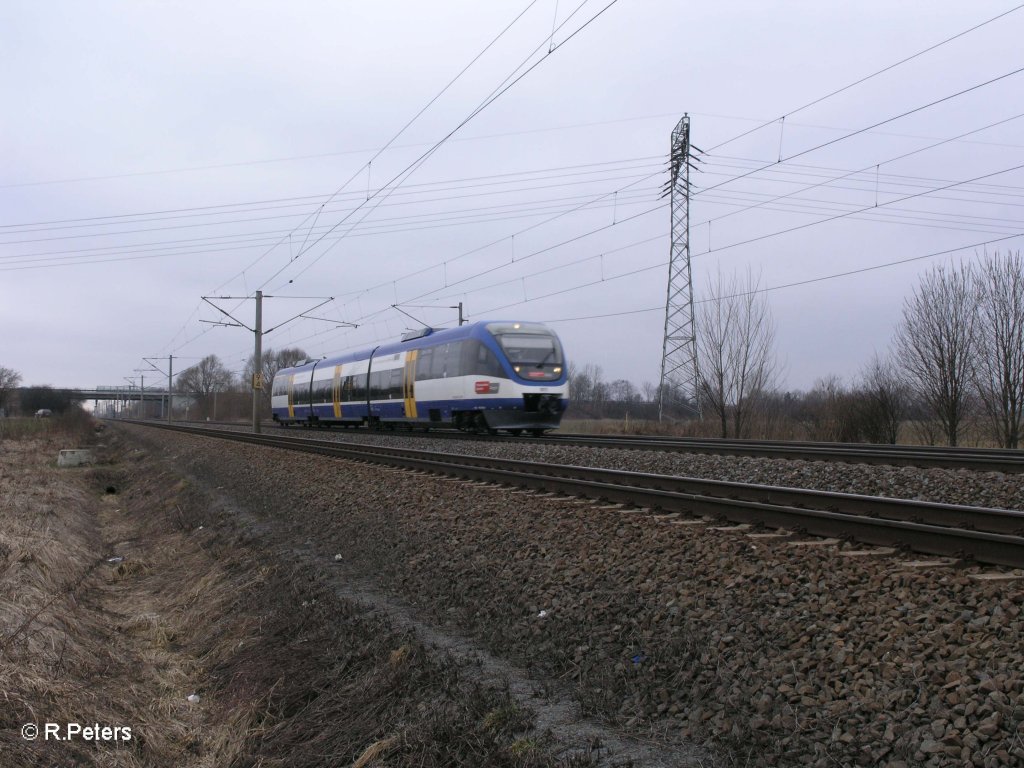 0013 auf dem Weg nach Wurzen bei Borsdorf. 05.03.11