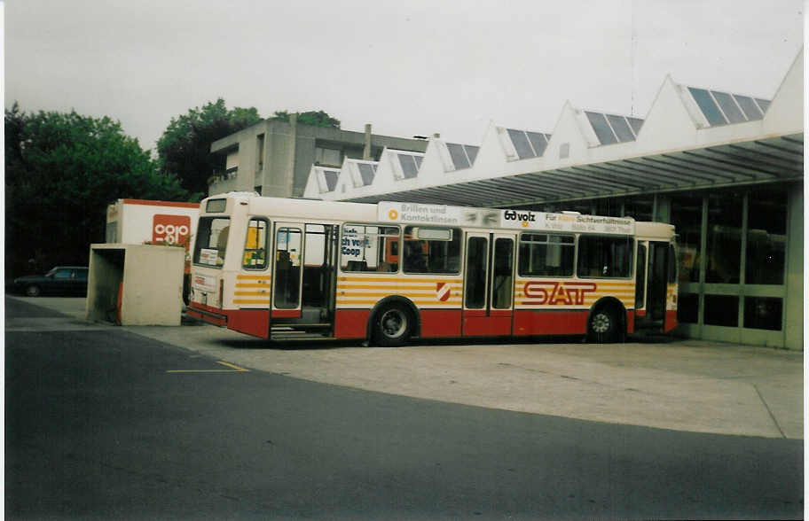 (014'212) - SAT Thun - Nr. 27/BE 419'027 - Volvo/R&J am 26. Juni 1996 in Thun, Garage