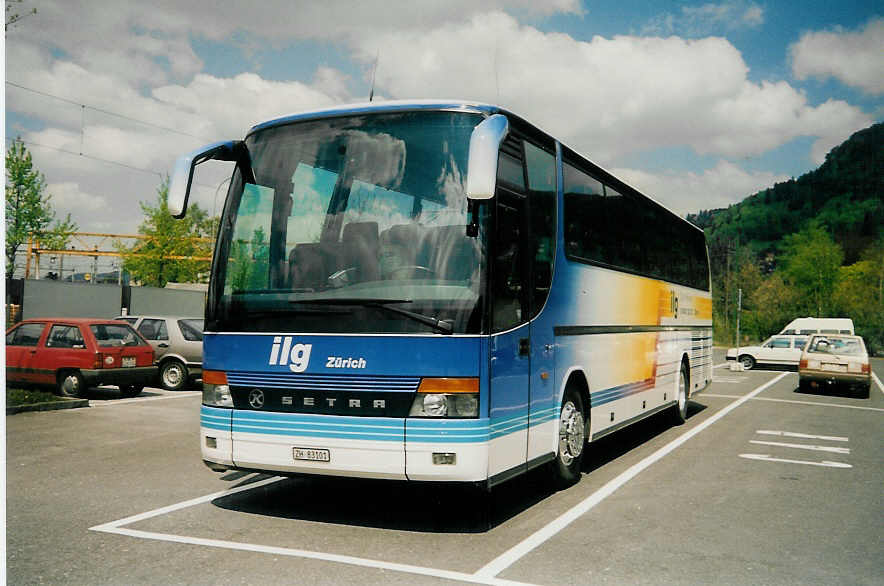 (016'921) - Ilg, Zrich - ZH 83'101 - Setra am 1. Mai 1997 in Thun, Seestrasse