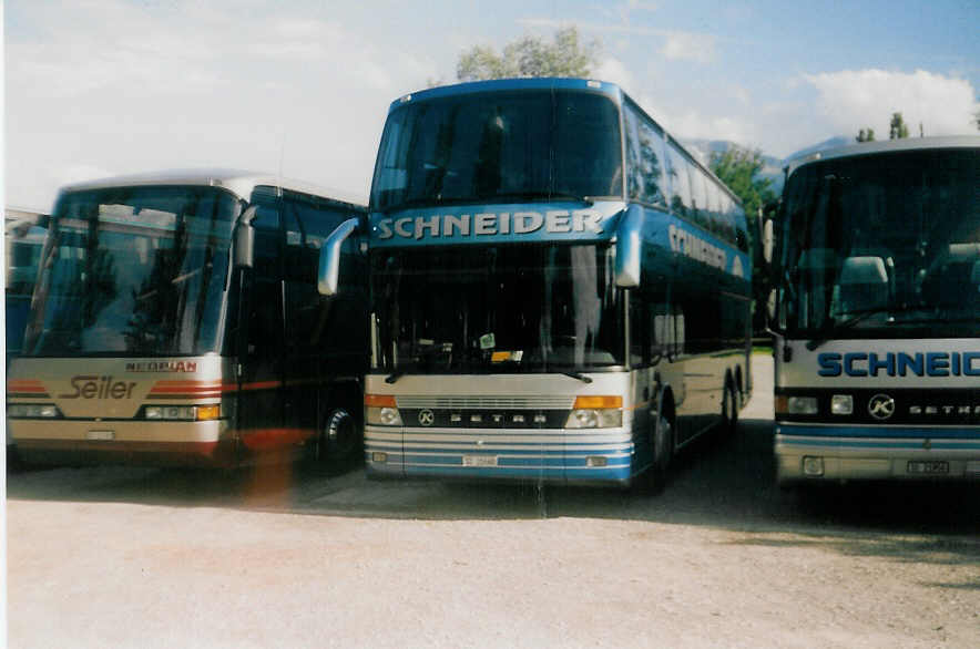 (017'400C) - Schneider, Langendorf - SO 20'660 - Setra am 20. Juni 1997 in Thun, Lachenwiese