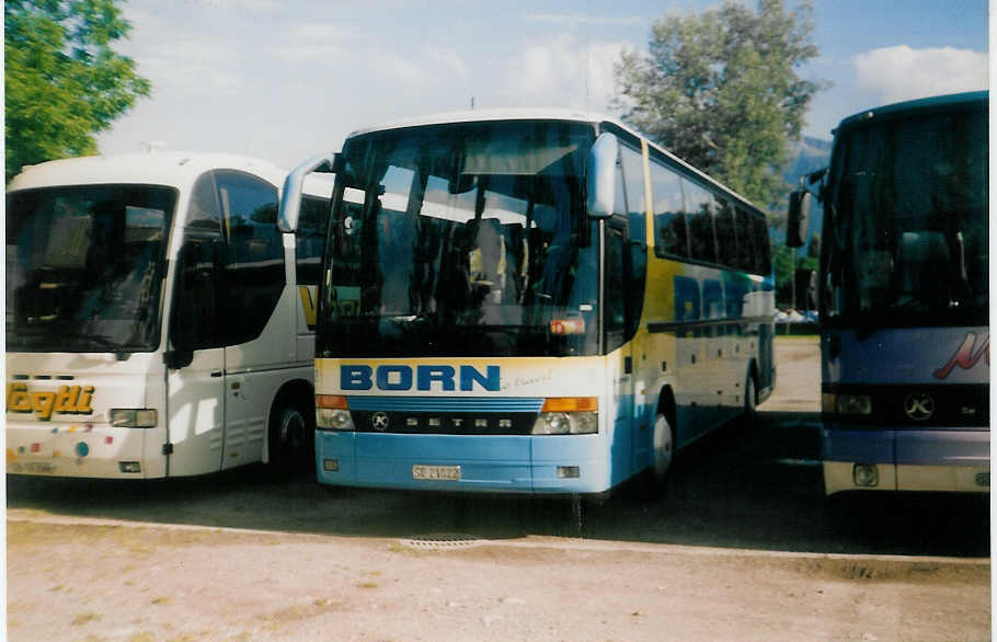 (017'403) - Born, Olten - Nr. 8/SO 21'022 - Setra am 20. Juni 1997 in Thun, Lachenwiese