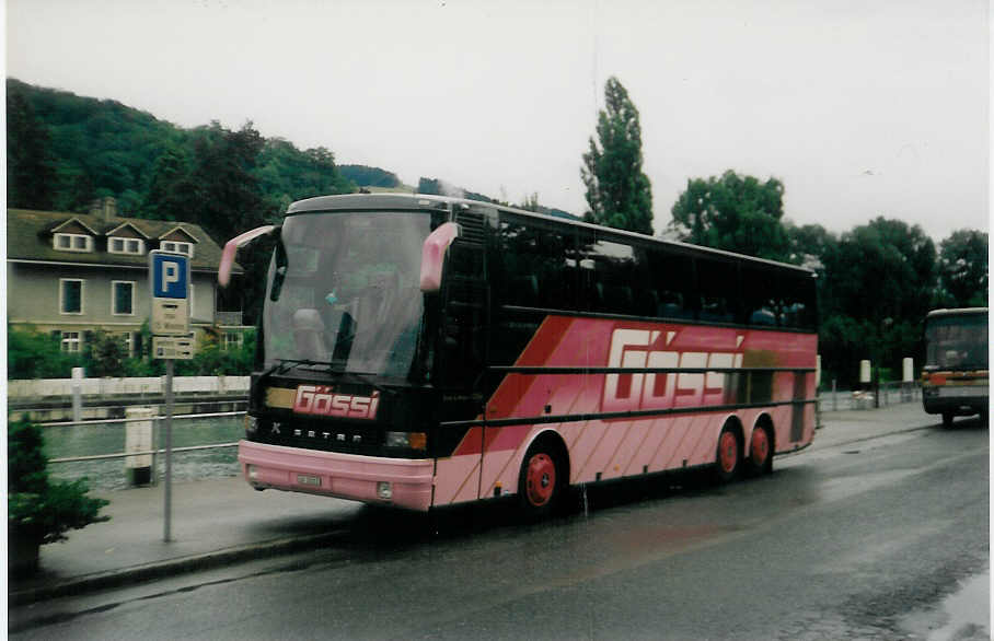 (017'426) - Gssi, Horw - LU 15'111 - Setra am 29. Juni 1997 bei der Schifflndte Thun