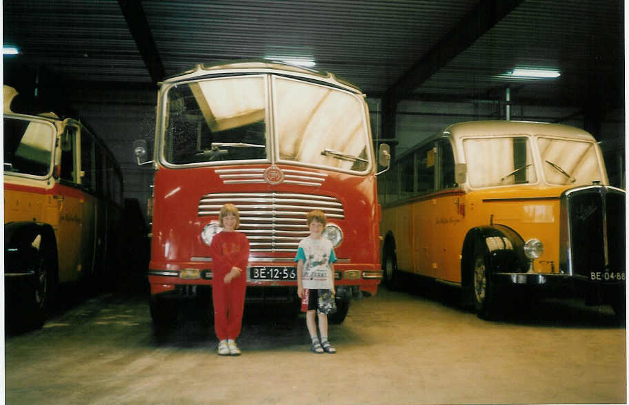 (017'835) - FRAM Drachten - Nr. 17/BE-12-56 - FBW/Gangloff (ex AFA Adelboden Nr. 3) am 16. Juli 1997 in Drachten, Autobusmuseum