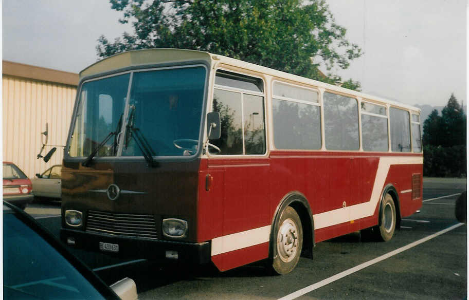 (018'705) - Hofer, Wasen - BE 433'631 - Mercedes/R&J am 22. August 1997 in Thun, Seestrasse