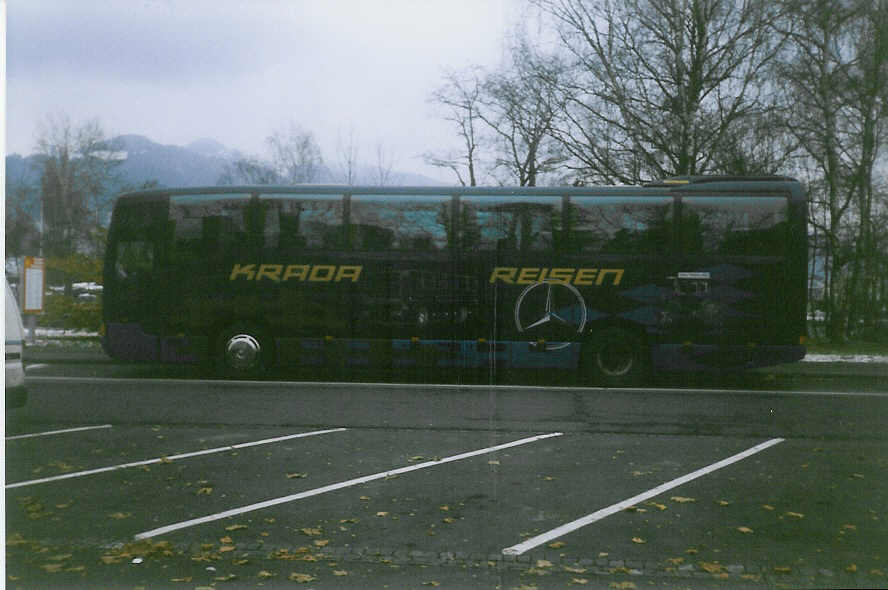 (021'016) - Aus Deutschland: Krada, Bblingen - BB-DW 101 - Mercedes am 6. Dezember 1997 in Thun, Lachen