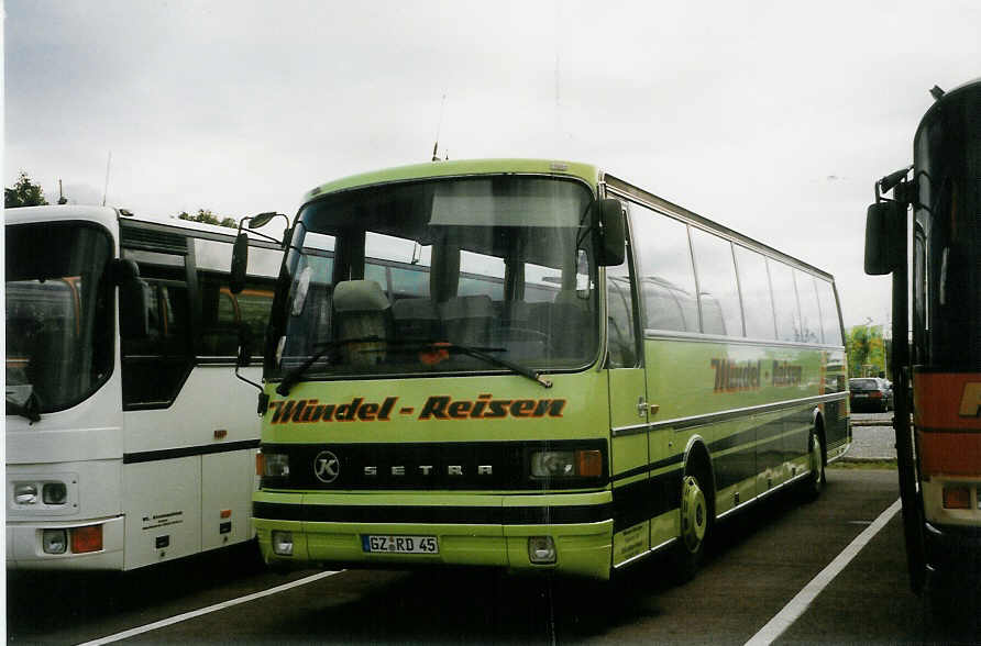 (024'905) - Dir, Jettingen - GZ-RD 45 - Setra am 18. Juli 1998 in Liebenau, Ravensburger Spieleland