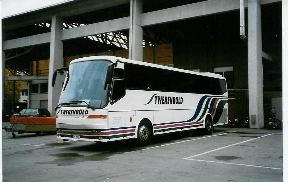 (027'701) - Twerenbold, Baden - Nr. 11/AG 6865 - Bova am 18. Oktober 1998 in Thun, Grabengut 