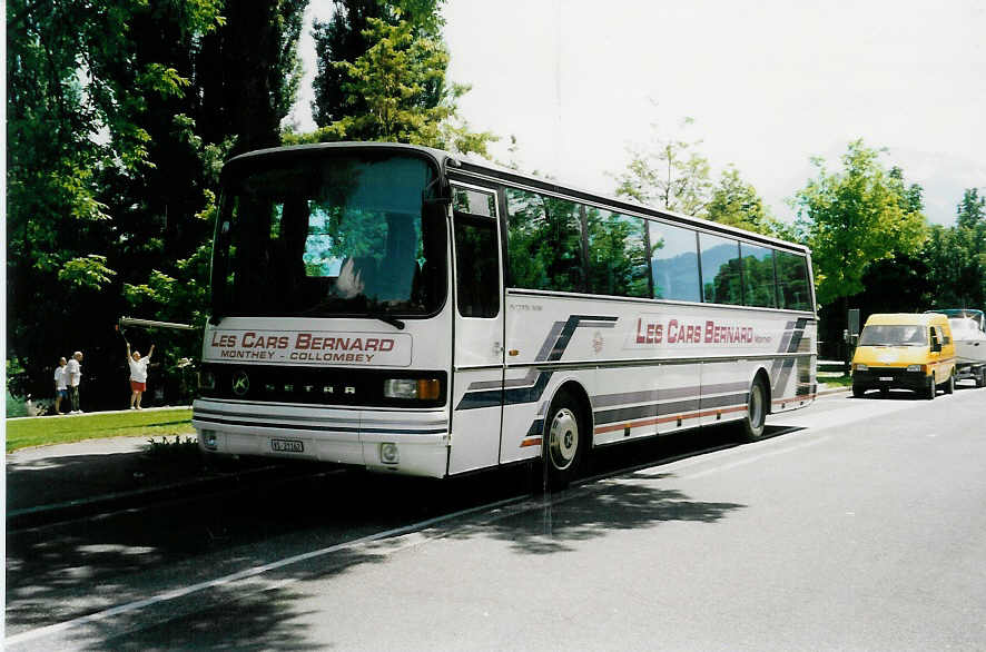 (031'628) - Bernard, Monthey - VS 21'162 - Setra am 29. Mai 1999 in Thun, Lachen