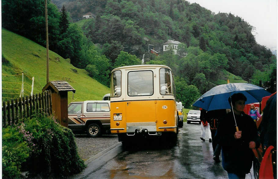 (031'917) - Rber, Mettmenstetten - ZH 546'297 - FBW/Gangloff (ex P 23'202; ex 21'002) am 6. Juni 1999 in Meiringen, Schwendi