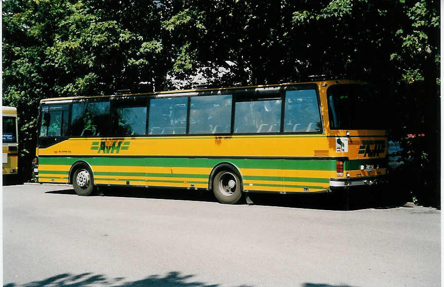 (036'722) - AvH Heimenschwand - Nr. 7/BE 363'613 - Setra am 9. September 1999 bei der Schifflndte Thun