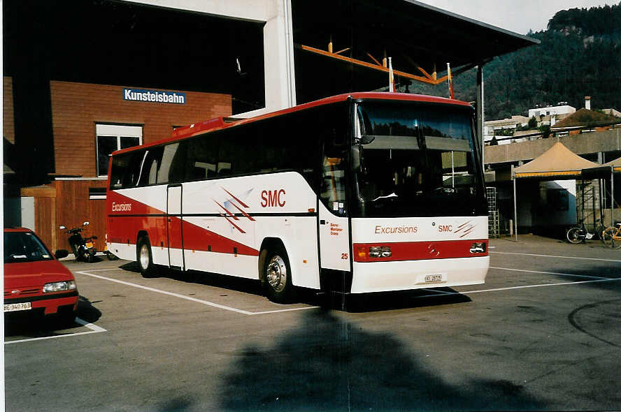 (036'736) - SMC Montana - Nr. 25/VS 28'725 - Mercedes am 11. September 1999 in Thun, Grabengut