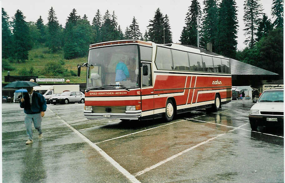 (037'102) - ASKA Aeschi - Nr. 10/BE 26'721 - Drgmller am 20. September 1999 auf der Vue-des-Alpes