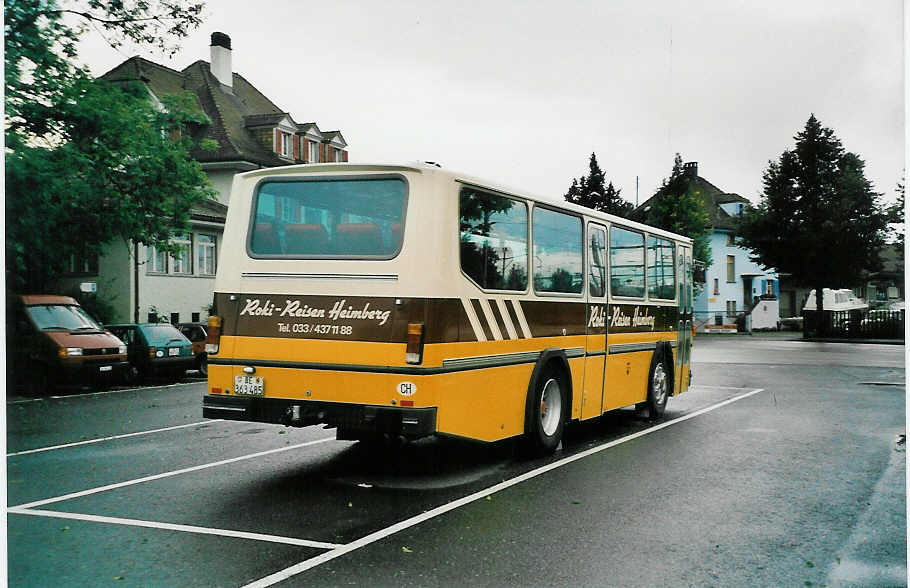 (037'131) - Roki, Heimberg - BE 363'485 - FBW/Hess (ex P 23'421) am 25. September 1999 in Thun, Seestrasse