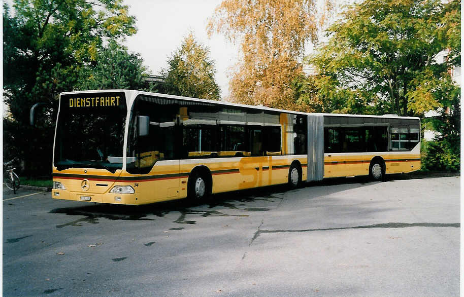 (037'421) - STI Thun - Nr. 74/BE 263'474 - Mercedes am 28. Oktober 1999 in Thun, Garage