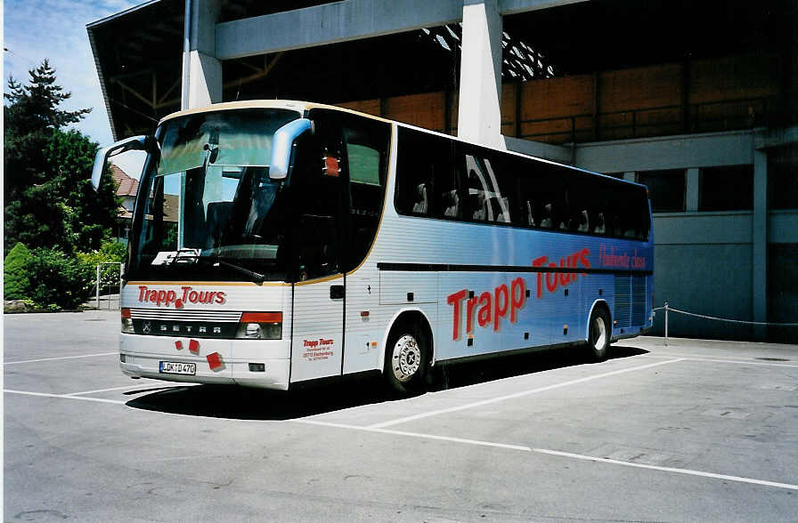 (040'729) - Aus Deutschland: Trapp, Eschenburg - LDK-D 470 - Setra am 2. Juni 2000 in Thun, Grabengut