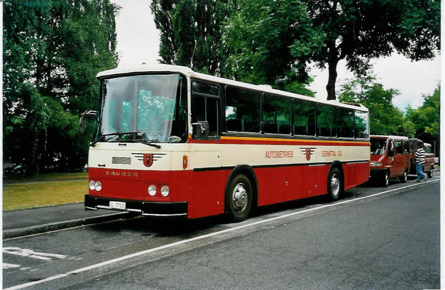 (041'613) - AS Engi - Nr. 10/GL 7710 - Saurer/FHS am 25. Juni 2000 in Thun, Lachen