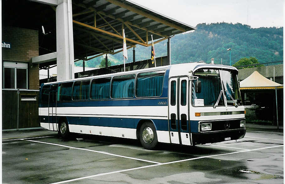 (042'621) - Schweizer, Steffisburg - BE 478'567 - Mercedes am 18. August 2000 in Thun, Grabengut