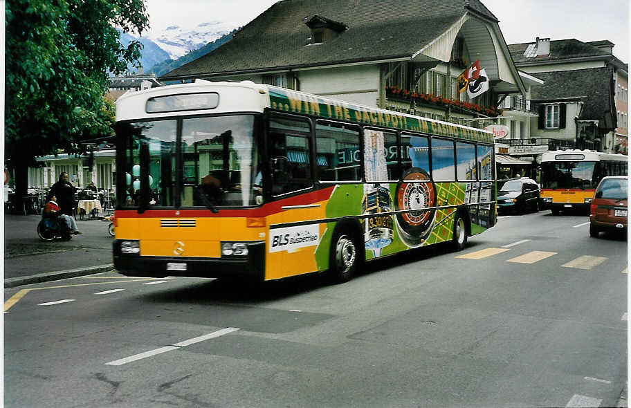 (043'426) - AAGI Interlaken - Nr. 39/BE 317'038 - Mercedes/R&J (ex P 25'303) am 8. Oktober 2000 in Interlaken, Metropole