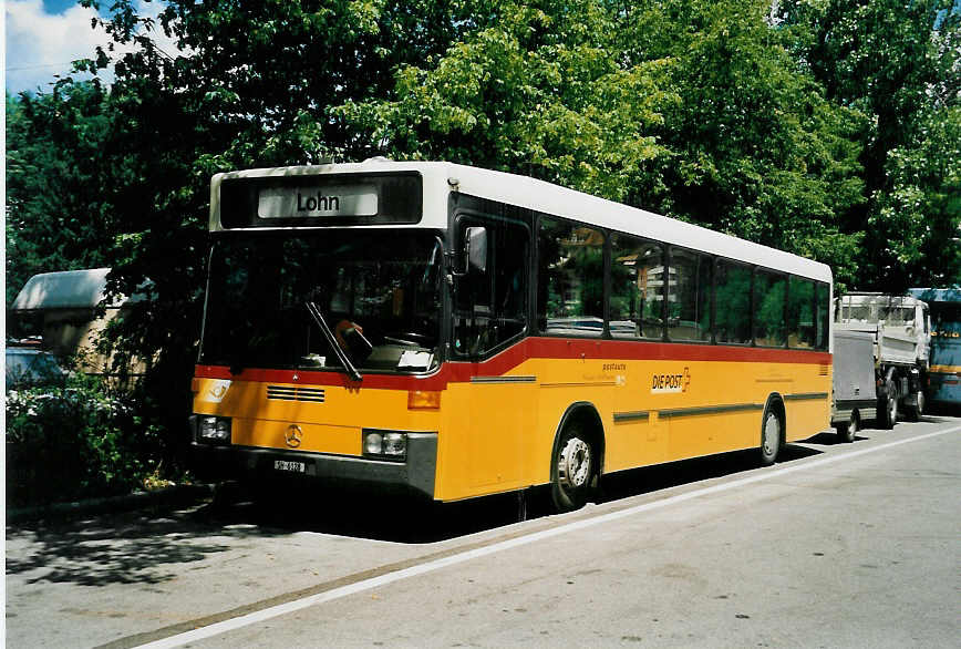 (047'903) - Rattin, Schaffhausen - Nr. 28/SH 6128 - Mercedes/Hess am 12. Juli 2001 in Schaffhausen, Bushof