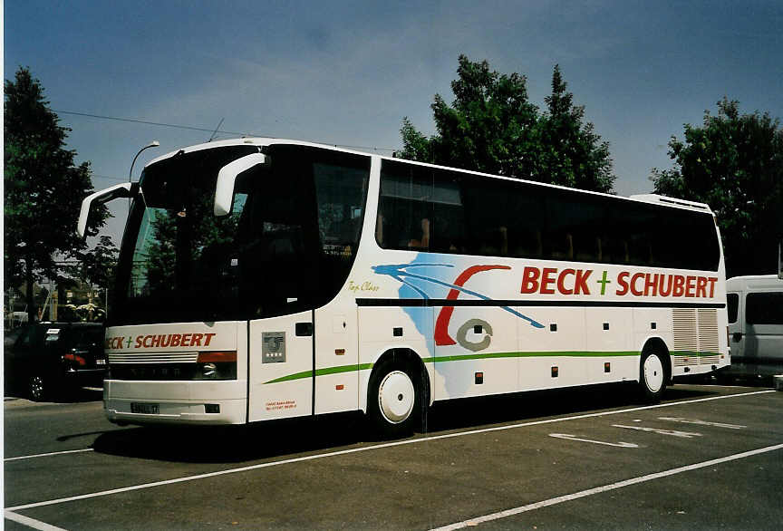 (053'919) - Aus Deutschland: Beck+Schubert, Aalen - AA-LL 17 - Setra am 19. Juni 2002 in Thun, Seestrasse 