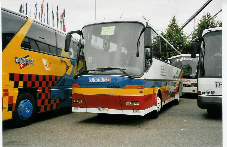 (054'935) - Aus der Schweiz: Knecht, Windisch - Nr. 40/AG 14'086 - Bova am 25. Juli 2002 in Rust, Europapark