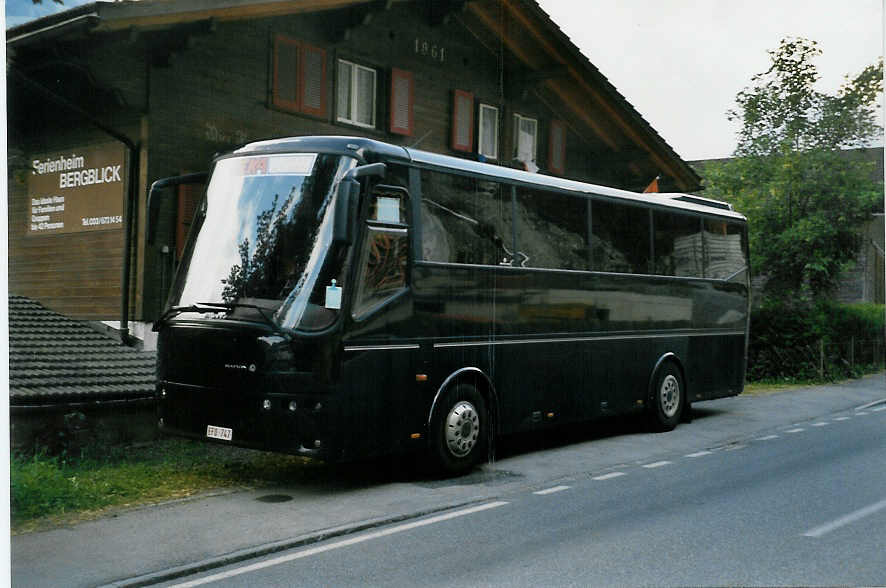 (055'227) - Aus Belgien: EFQ-747 - Bova am 28. Juli 2002 in Adelboden, Margeli