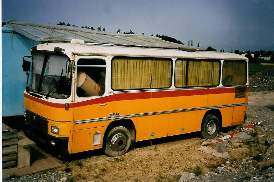 (055'612) - Gowa, Stans - Nr. 11 - Magirus-Deutz am 31. August 2002 bei Thunstetten