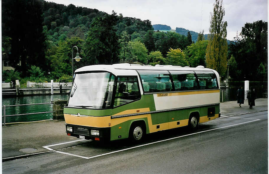 (055'934) - ASK Schangnau - BE 275'000 - Neoplan (ex Lonza, Visp) am 9. September 2002 bei der Schifflndte Thun