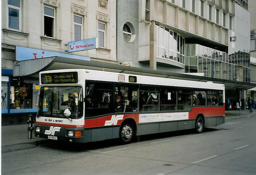 (056'814) - Dr. Richard - Nr. R1541/W 1105 LO - Grf&Stift am 10. Oktober 2002 in Wien, Floridsdorf