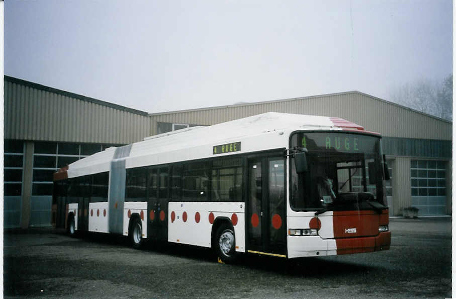 (064'418) - TPF Fribourg - Nr. 517 - MAN/Hess Gelenkduobus am 22. November 2003 in Bellach, Hess