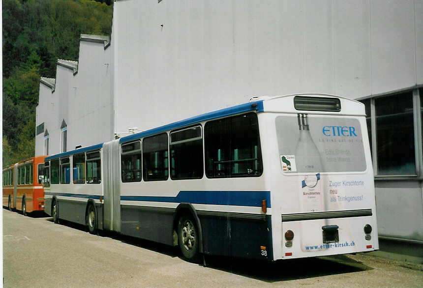 (066'815) - ZVB Zug - Nr. 38 - FBW/Hess am 21. April 2004 in Biel, BTR