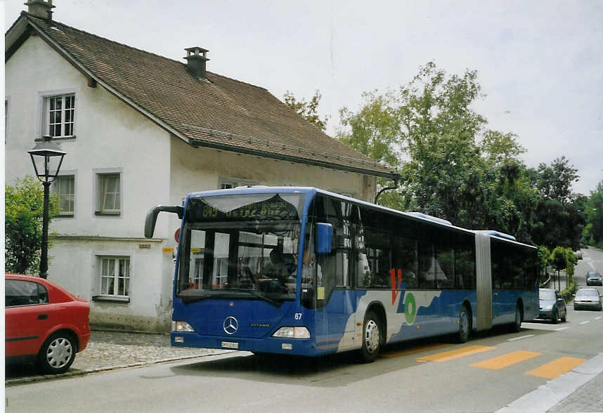 (068'526) - VZO Grningen - Nr. 67/ZH 512'813 - Mercedes am 19. Juni 2004 in Grningen, Stdtli